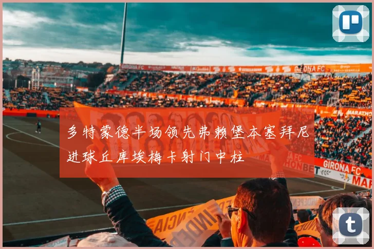 多特蒙德半场领先弗赖堡本塞拜尼进球丘库埃梅卡射门中柱
